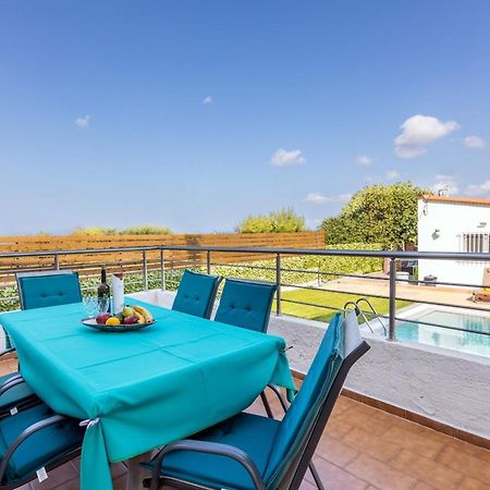 Amazing Villa Chrysanthi With Private Pool In Heraklion Epano Vathia 外观 照片