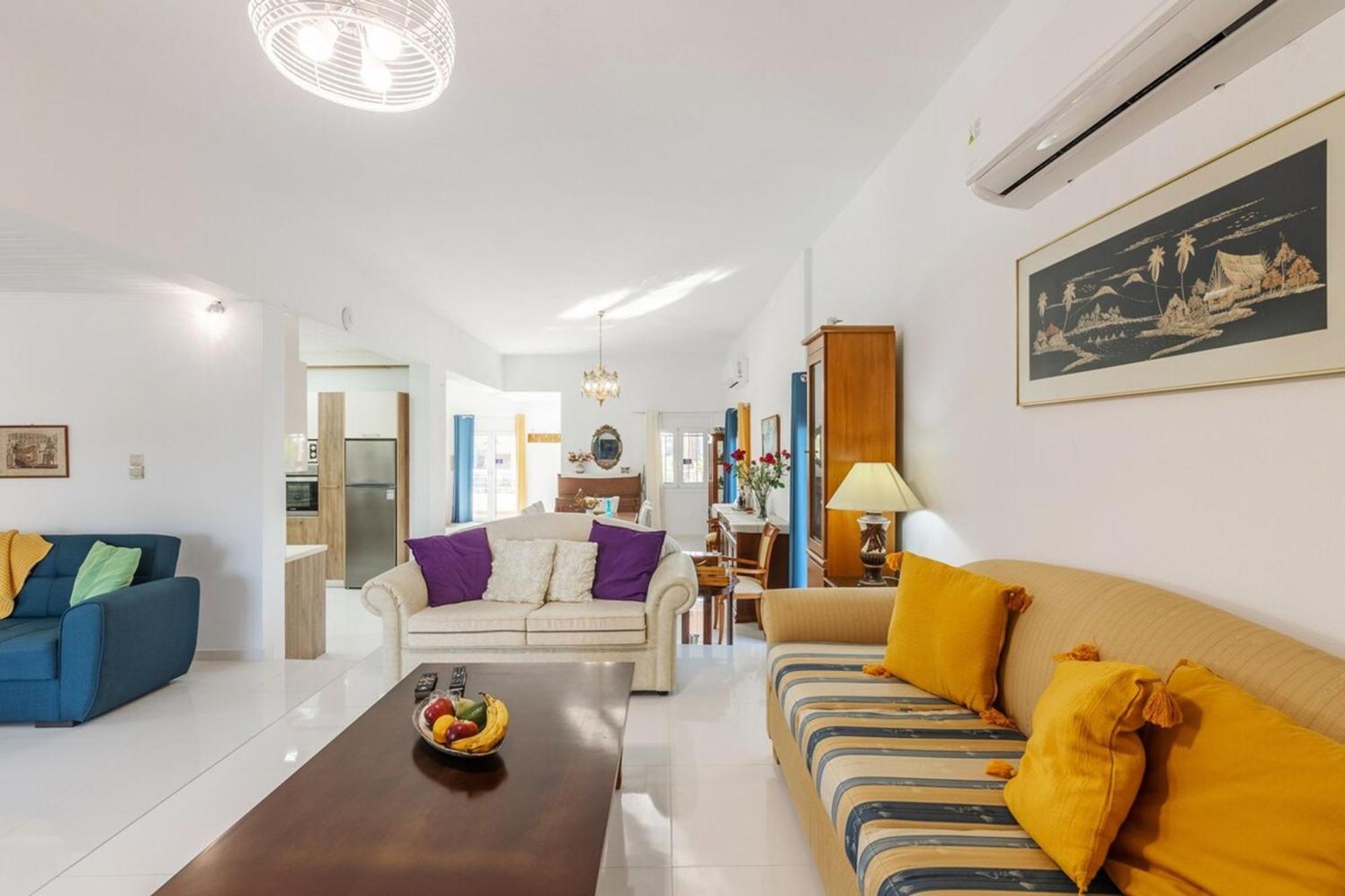 Amazing Villa Chrysanthi With Private Pool In Heraklion Epano Vathia 外观 照片
